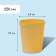 Set for seedlings: glasses of 250 ml (18 pcs), pan 40 × 20 cm, color mix, Greengo