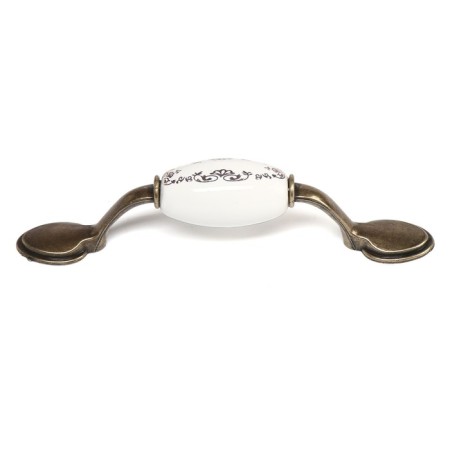 Castle Ceramics 012 Light, 76 mm, ceramic, bronze bracket-2