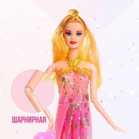 Sharnic model "Olya" with a set of dresses, with an accessory, mix-1