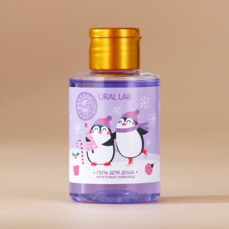 Shower gel, 100 ml, aroma of fruit lemonade, Ural Lab-1