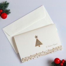 Happy Happy New Year! handmade, velvet cardboard