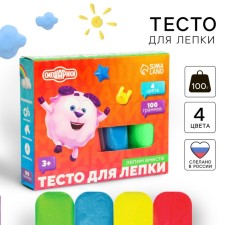Modeling dough, 4 colors, 25 grams, mixers