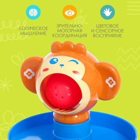 Pyramid "Monkey", 5 elements-3