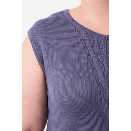Women's dress, size 56, blue color-3