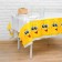 Single tablecloth “Smiley”, 180 x 137cm