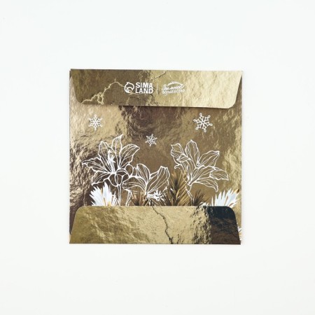 Aromasash in the Golden Year envelope, the aroma of flowers, 11 x 11 cm-3
