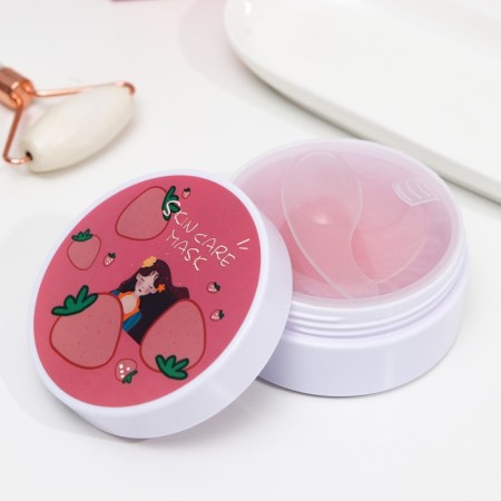 Hydrogel patches for the eyes with strawberry extract, 60 pcs.-1