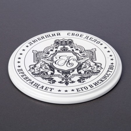 Conservation cover SKO-82 mm "favorite business", metal, varnish, 200 pcs/un-1