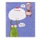 Notebook of 18 sheets in the “Funny Animals” cage, covered cartoon, mix