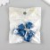 Busina silicone "polyhedron" dark blue d = 1.4 cm