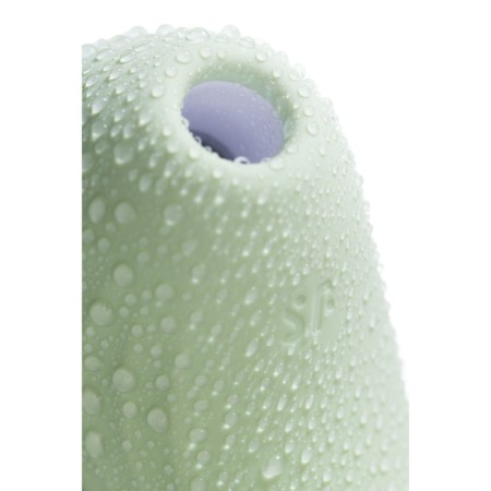 Vacuum-wave contactless stimulator of the Satiffyer Pearl Diver, silicone, green color-9