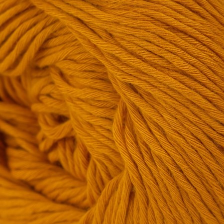Yarn "Bouquet Unicolor" 100% cotton 200m/100g (3208 saffron)-2