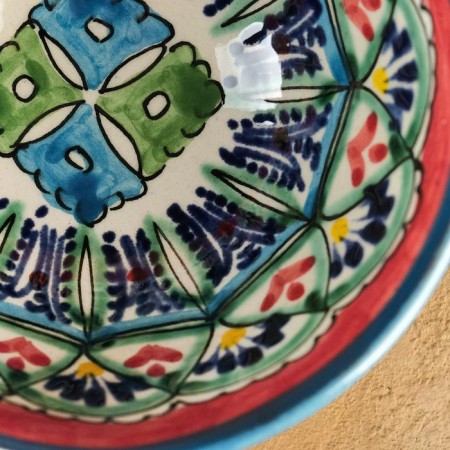 PIALA RISHTAN CIRAMICA "Patterns", 11 cm, big, mix-2