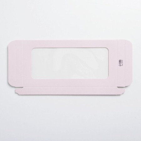 Chocolate box, confectionery packaging, “pink”, with a window, 17.3 x 8.8 x 1.5 cm-4