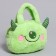 Handbag "Montrustrik", 21 cm, green color