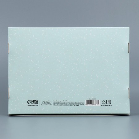 Folding box "City of New Year", 21 x 15 x 5 cm, new year-5