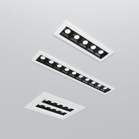 Luminous LED built -in Elektrostandard, Tekki, 186x148x80 mm, 20W, LED, 1300LM, 4200K, white color-3