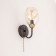 Sconces Citilux "Montana" CL117315, 13x23 cm, 1x40W, E14, Black Color Black