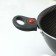 Kazan Forever, 3.5 l, d = 28 cm, two removable handles, glass lid, black color