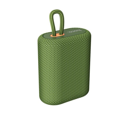 Portable column Hoco BS47, 5 W, 1200 mAh, BT5.0, Microsd, Green-2