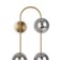 Bra Freya Fr5233WL-04BS1 Inversion, 240x165x720 mm, G9, 4x25W, brass color