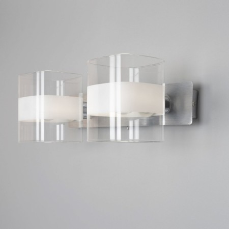Sconces Citilux "Virta" CL139320, 32x10 cm, 2x60W, E14, color gray color-7