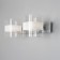 Sconces Citilux "Virta" CL139320, 32x10 cm, 2x60W, E14, color gray color