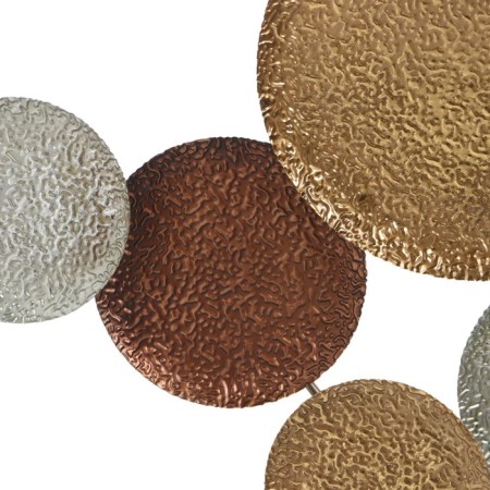 Decor Wall metal "Scandy" gold and coffee, silver 110x59 cm-2