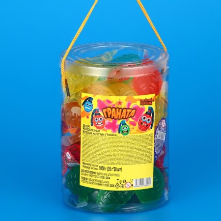 Jelly -like dessert "grenade", assorted, 35 g-2