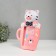 Photo frame plastic 16x11 cm "Tigerok in the cup" pink 29.5x8x19.5 cm