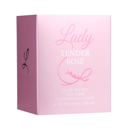Women's toilet water Genty "Lady Tender Rose", 100 ml-2