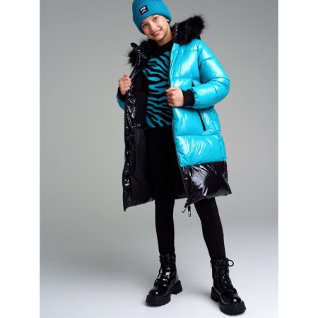 Winter coat for the girl PlayTode, height 152 cm-7