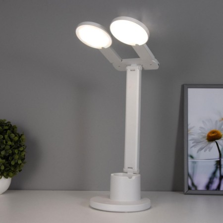 Sensory “circles” table lamp with organizer LED 20W USB battery 44x36x15 cm Risalux 78003-1