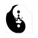 Apron kitchen with a photo priorNT "Meditation Yin and Yang", adjustable, size OS