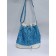 Women's bag Fiona Blue - beige anchor