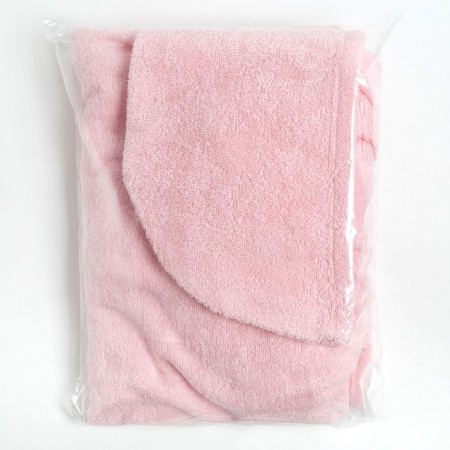 SUCH STOPS ECONOME and I: Pareo towel 68*150cm + Chalma, central pink, 100%HL, 320 g/m2-11