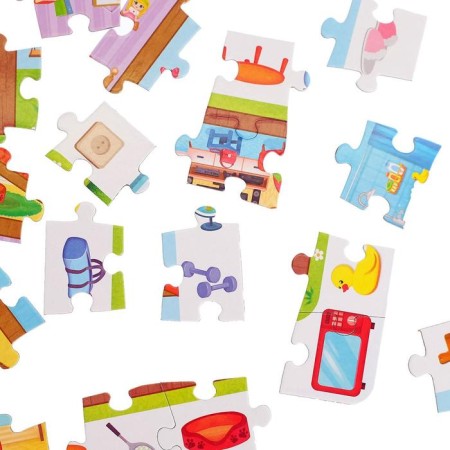 Puzzles “Find and show. My big house ", 88 details-4