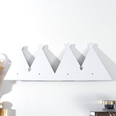 Decorative Wood "Wigwams" 50x4.5x19 cm hooks-3