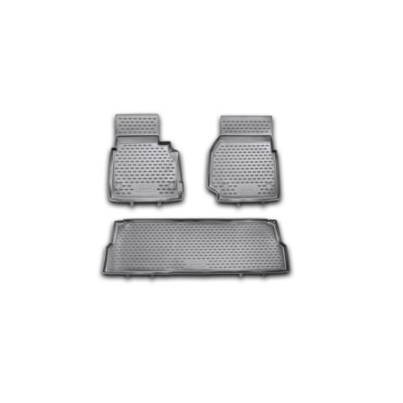 Rugs in the Land Rover Defender 110 5D salon, 2007-2016 3 pcs. (polyurethane)
