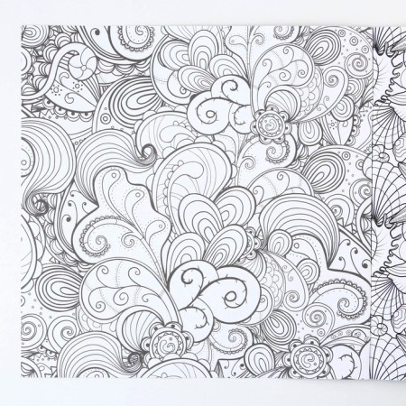 Coloring - anti -stress, album "Magic Patterns" 20 p.-4