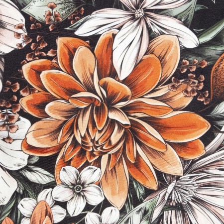GREATURT ETICE MEADOW FLOWER 145x220 cm, 100% cotton, sarzha 190 g/m2-4