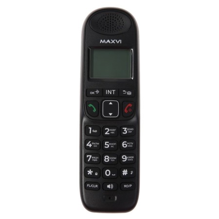 Radio Telphone Dect Maxvi AM-01, Caller ID, Intercom, Speakerophone, AOO, Conference-Black, Black-6