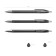 Gel pen Erichkrause R-301 Original Gel Matic, black ink, node 0.5 mm, automatic