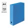 Archive folder on gum Calligrata, microhofrocard, 75 mm, up to 700 l, blue