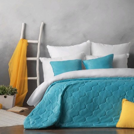 Set "Trust": a cover 230 x 250 cm, pillowcases 45 x 45 cm - 2 pcs, blue