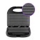 Square KitFort KT-3667, 750 W, 27.9x10.8 cm, black