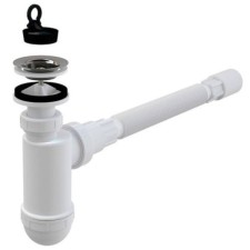 Siphon for the washbasin Alcadrain AG2105123710, D = 40/32, polypropylene