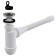 Siphon for the washbasin Alcadrain AG2105123710, D = 40/32, polypropylene
