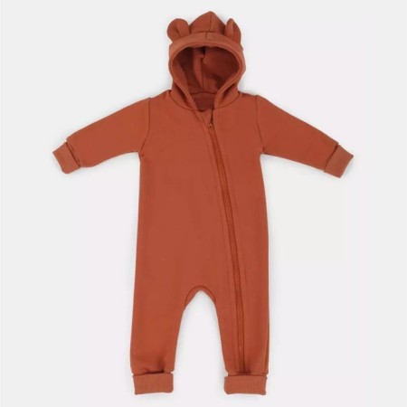 Children's jumpsuit with MOWBABY BALOO ears, height 80 cm, brown color-6