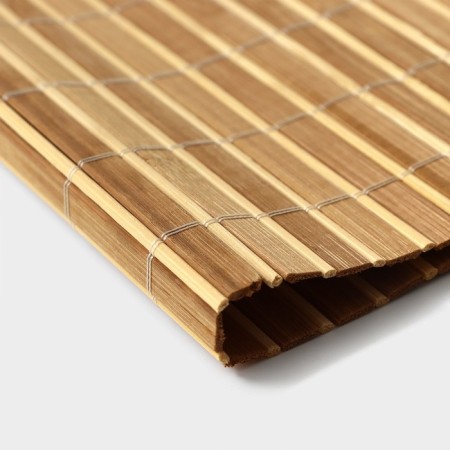 Serving napkin on the table "straw", 43 × 30 cm, color light brown-3